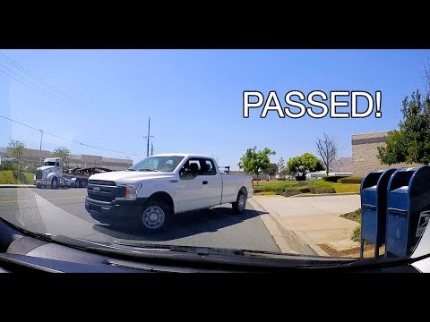 pov california drivers test video