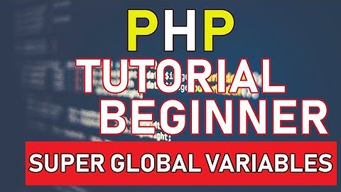 PHP Tutorial Beginners - Super Global Variable(Hindi/Urdu)-part08