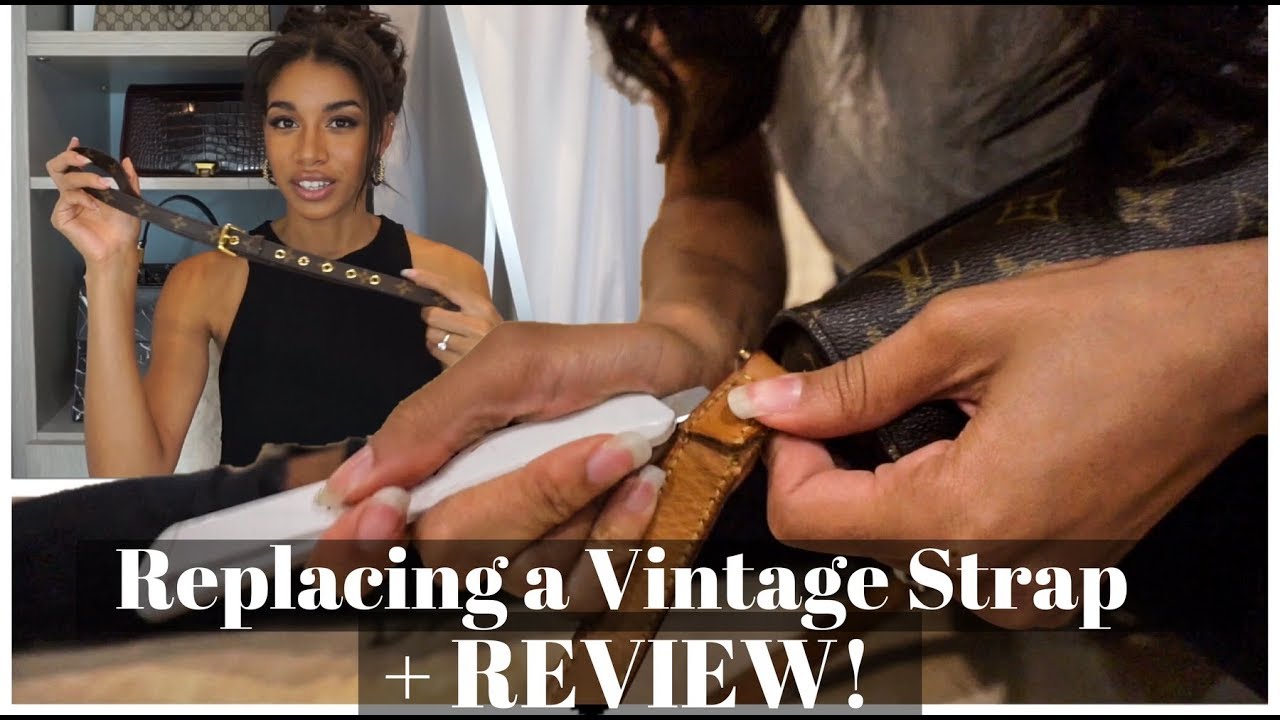 I CUT MY LV BAG OPEN?!  |  + Louis Vuitton Shoulder Strap Review   |   KWSHOPS