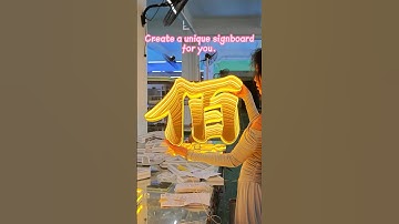 We can create signage in different colors. #ledlight #signature #lightbox #ledsign #neonlight