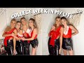 COLLEGE WEEK IN MY LIFE // end of semester FUN, cook with me, back in the gym + xmas party