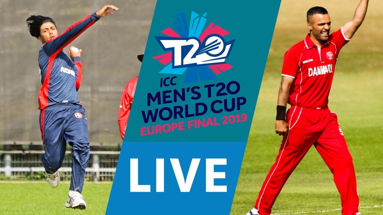 LIVE CRICKET - ICC Mens T20 World Cup Europe Final 2019 - Norway vs Denmark