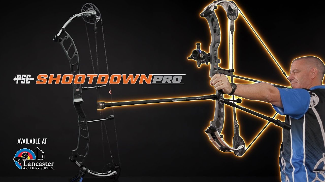 PSE Shootdown Pro Compound Target Bow (E2 Cam) – Lancaster Archery