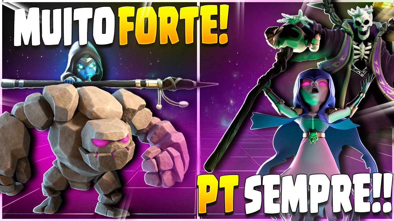 TESTEI NOVO ATAQUE MUITO FORTE!! | MAXIMIZEI TODAS as MINHAS DEFESAS | CLASH OF CLANS