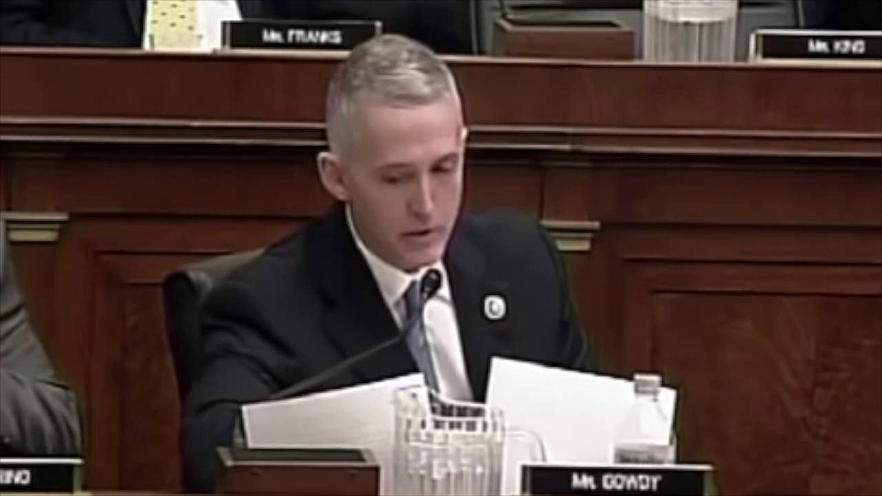 Trey Gowdy slams congress for lack of immigration enforcement - YouTube