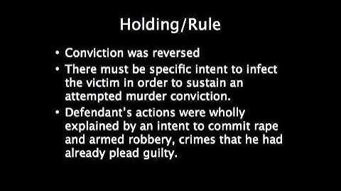 Smallwood v State Case Note Summary