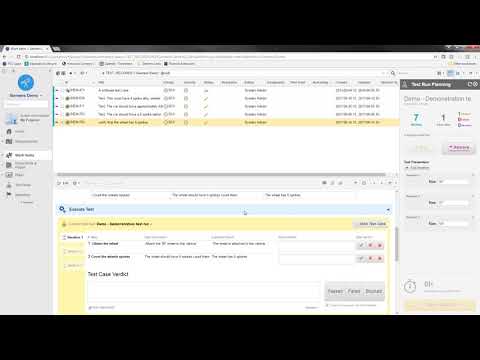 Using test case parameters in Polarion