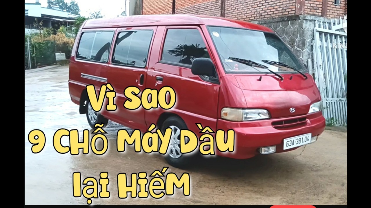 Máy dầu Hyundai H100 9 chỗ không hết đời ,phom lớn 🔥hiếm ,đã dọn,bảo hành 3 tháng | Ô-tô Thanh Xuân