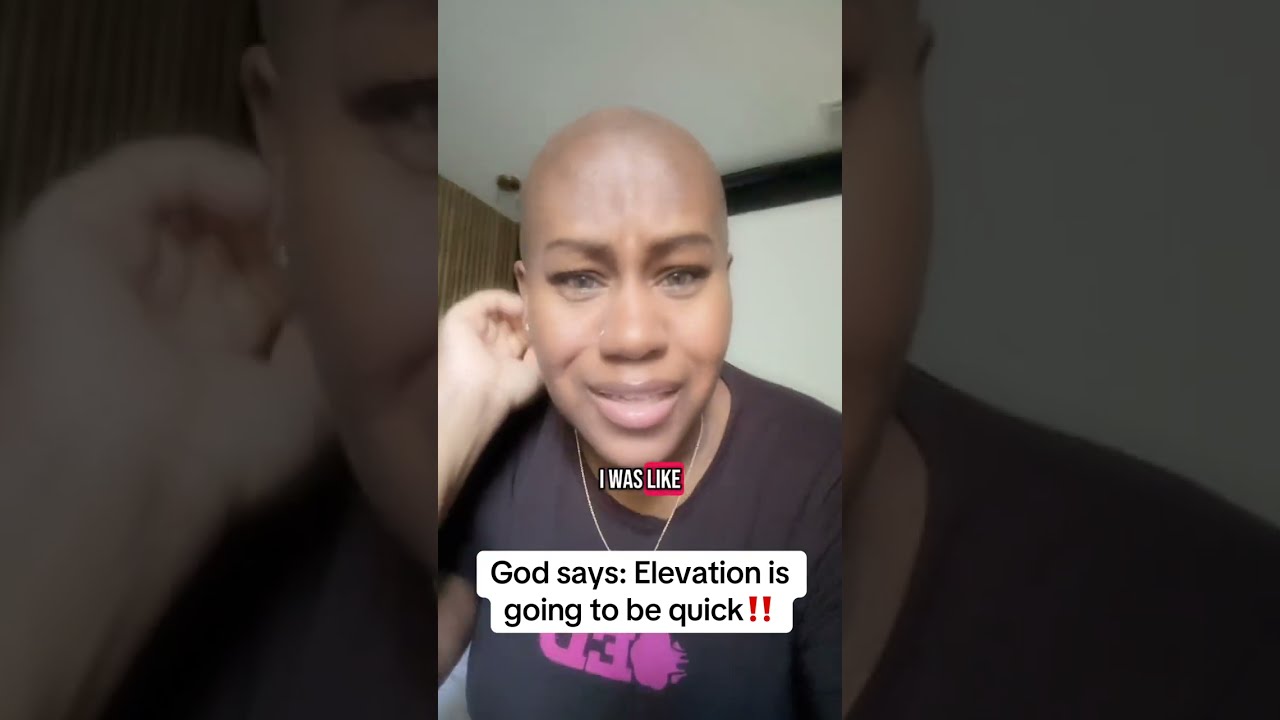 God says: Elevation is going to be quick‼️