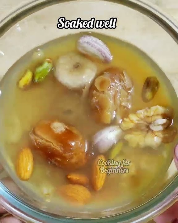Dry Fruits Smoothie #cookingforbeginners