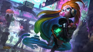 Zoe Ciber Pop Bailando Crab Rave League Of Legends