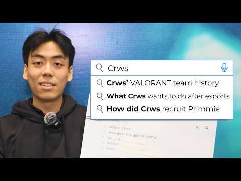 Crws Answers Your Questions | VCT Pacific x VALO2ASIA