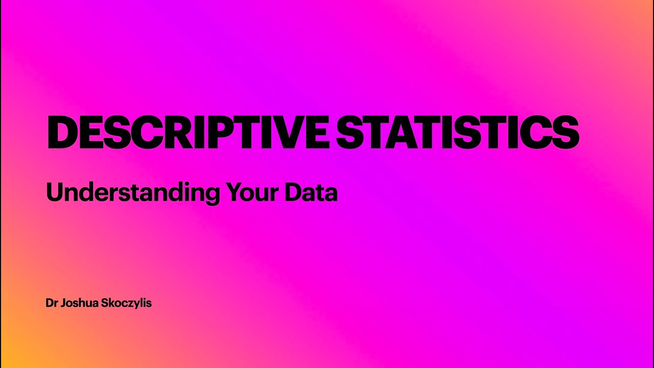 1 11 Understanding your Data