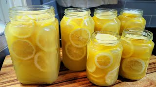 레몬 생강청(맛도 향도 좋고 마실때 입에 걸리는거 없이 깔끔하게 만들어요)