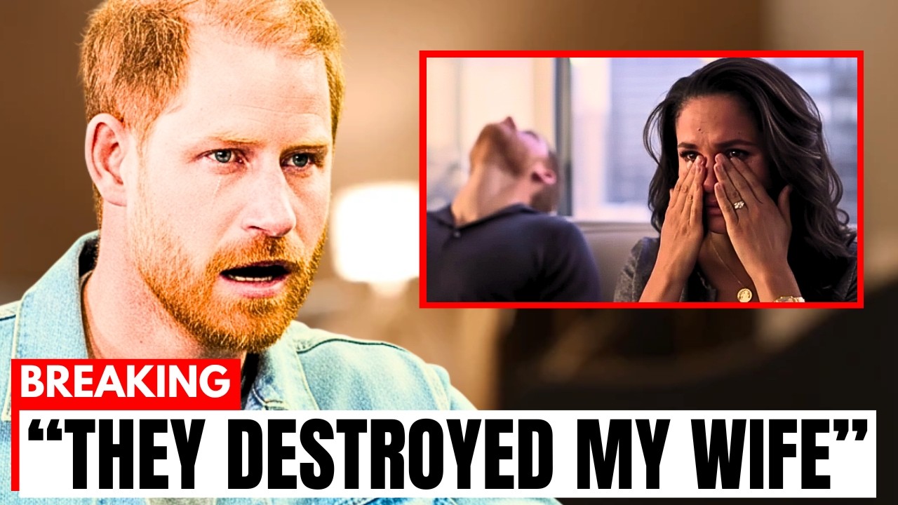 Prince Harry BLAMES the Media for Making Meghan Markle’s Life Miserable