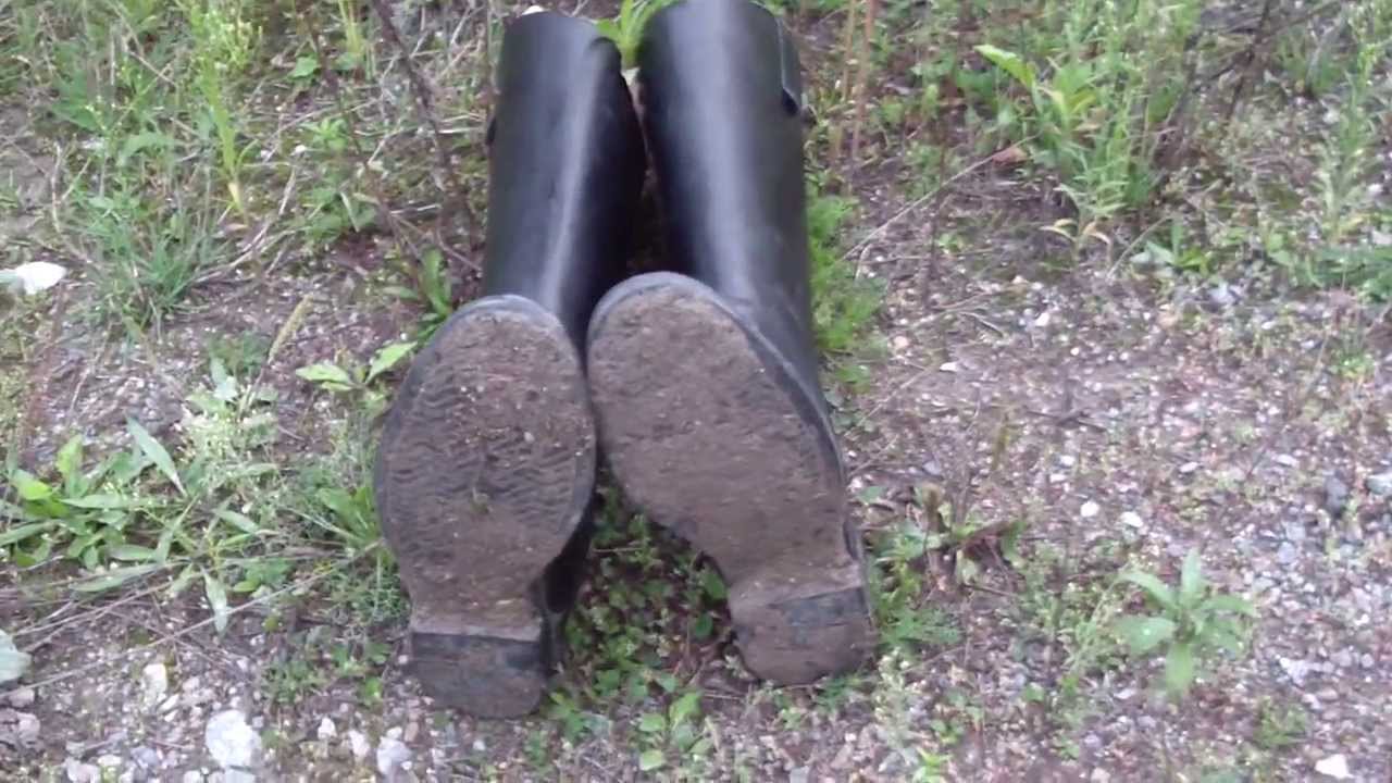 Riding Boots in mud soles YouTube