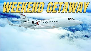 Top 7 Private Jets for Weekends Away