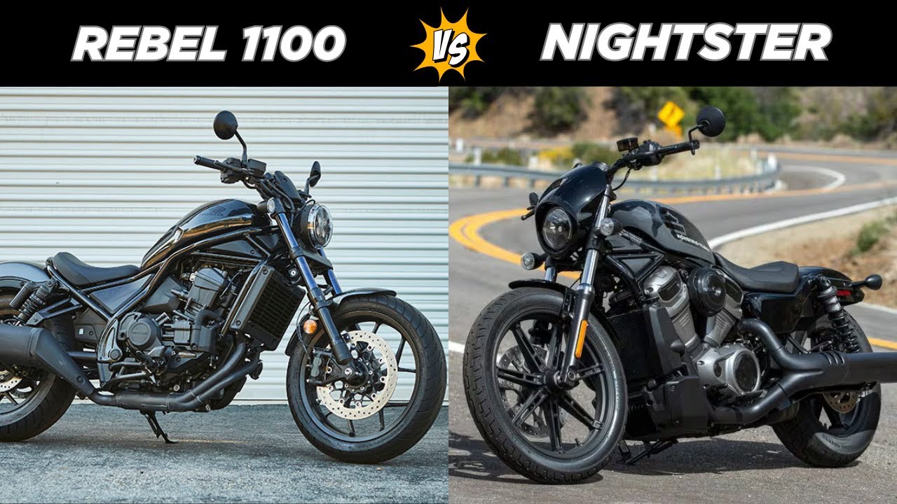 2026 Honda Rebel 1100 vs Harley-Davidson Nightster | Best Middleweight Cruiser Comparison