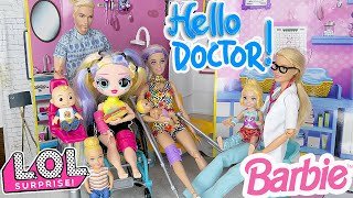 Final Doctor Examination - OMG Family Finally Going Home / Doll Hospital Story