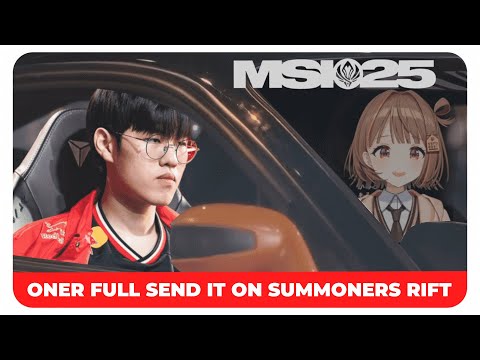 Sendo Yuuhi Reacts to Oner Full Sending it on The Rift - MSI T1 VS GenG【Vspo!/League of Lagends】