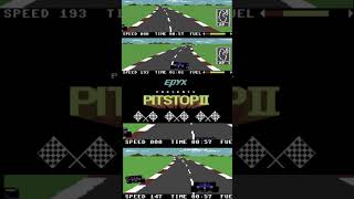 Mister Monkey, Pitstop, Pitstop 2 C64 tire damage advice.