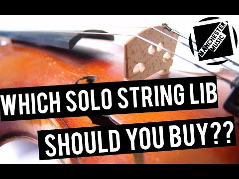 Which Solo Strings Library Should You Buy?