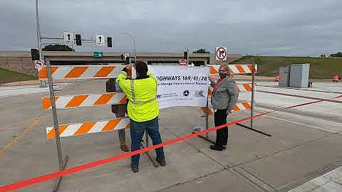 Highway 169/41/78 Interchange Ribbon Cutting Ceremony