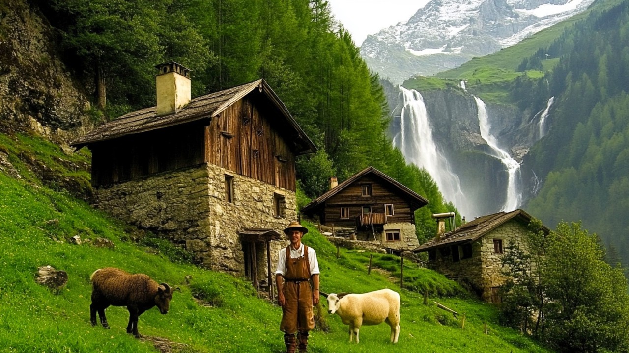 القرية الأكثر عزلة في جبال الألب السويسرية - بعيدة عن الحضارة