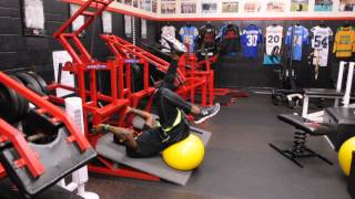 Will Blackmon Leg Throws