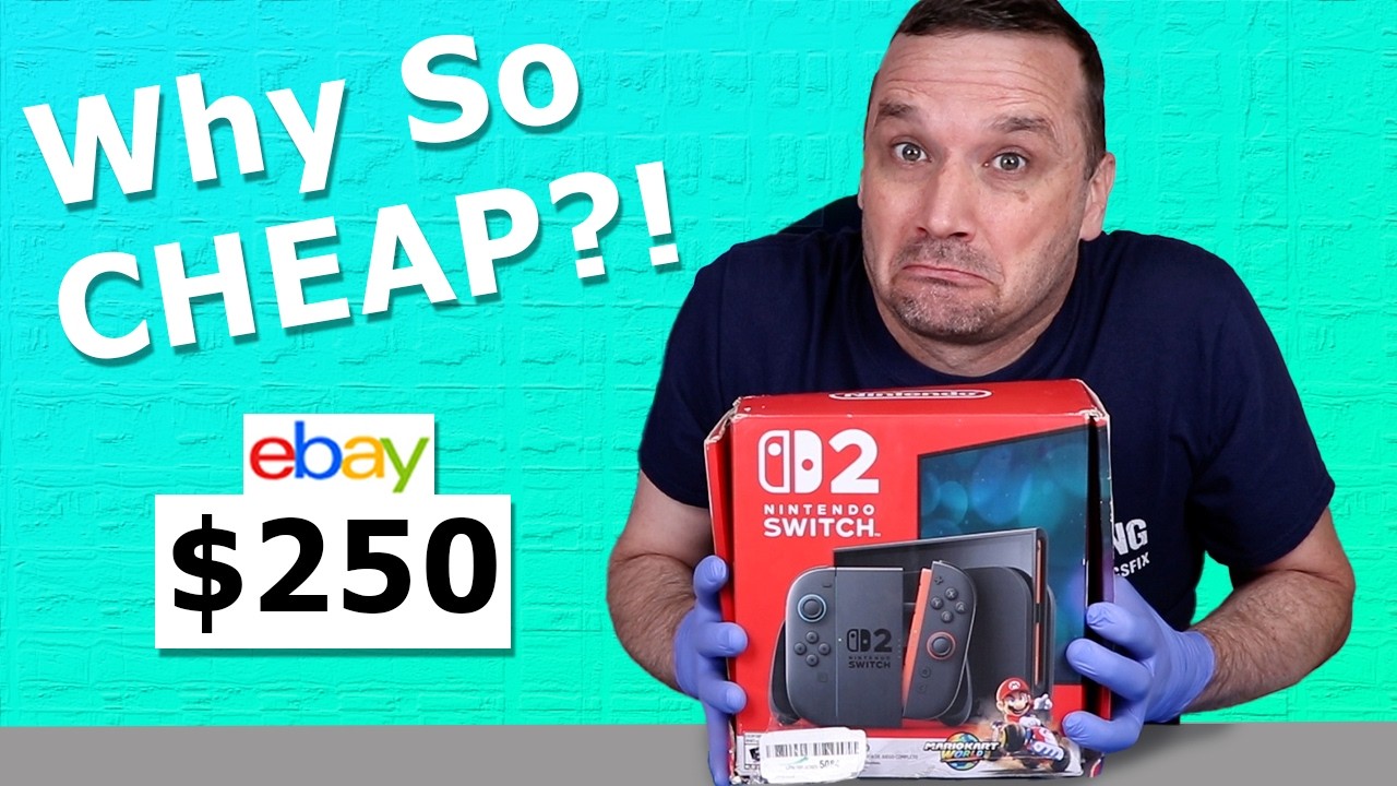 $250 Broken Switch 2 - Can I Fix It?!