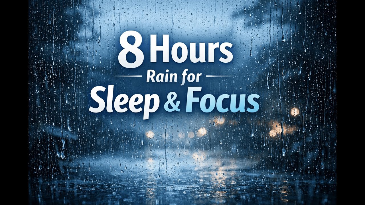 Gentle Rain Sounds for Deep Sleep & Relaxation | 8 Hours - YouTube