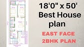 18x50 Feet East Facing House Plan 2 Bhk East Face House Plan With Porch Youtube 18x50 Feet East Facing House Plan 2 Bhk East Face House Plan With Porch Youtube