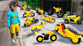 COLECIONANDO MOTOS RARAS DE OURO NO GTA 5