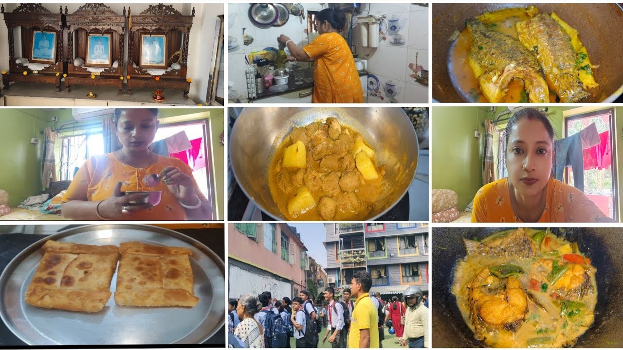 ✅ সংসারের দায়িত্ব পালন করতে  গিয়ে সময় চলে যায় বুঝতে পারিনা।🤩 বাড়িতে মিনি মোগলাই বানালাম 👌