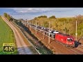 Austria fast and freight trains at WestBahn - Prinzersdorf [4K]