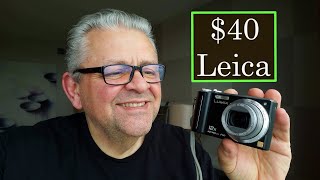 $40 Leica Camera the Lumix DMC-ZS3 Mirrorless CCD Digital Pro Lens Photography Class 305