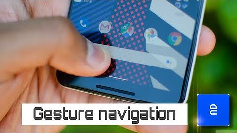 Gestures on any Android | fluidic navigation gestures | FNG | Like Android10