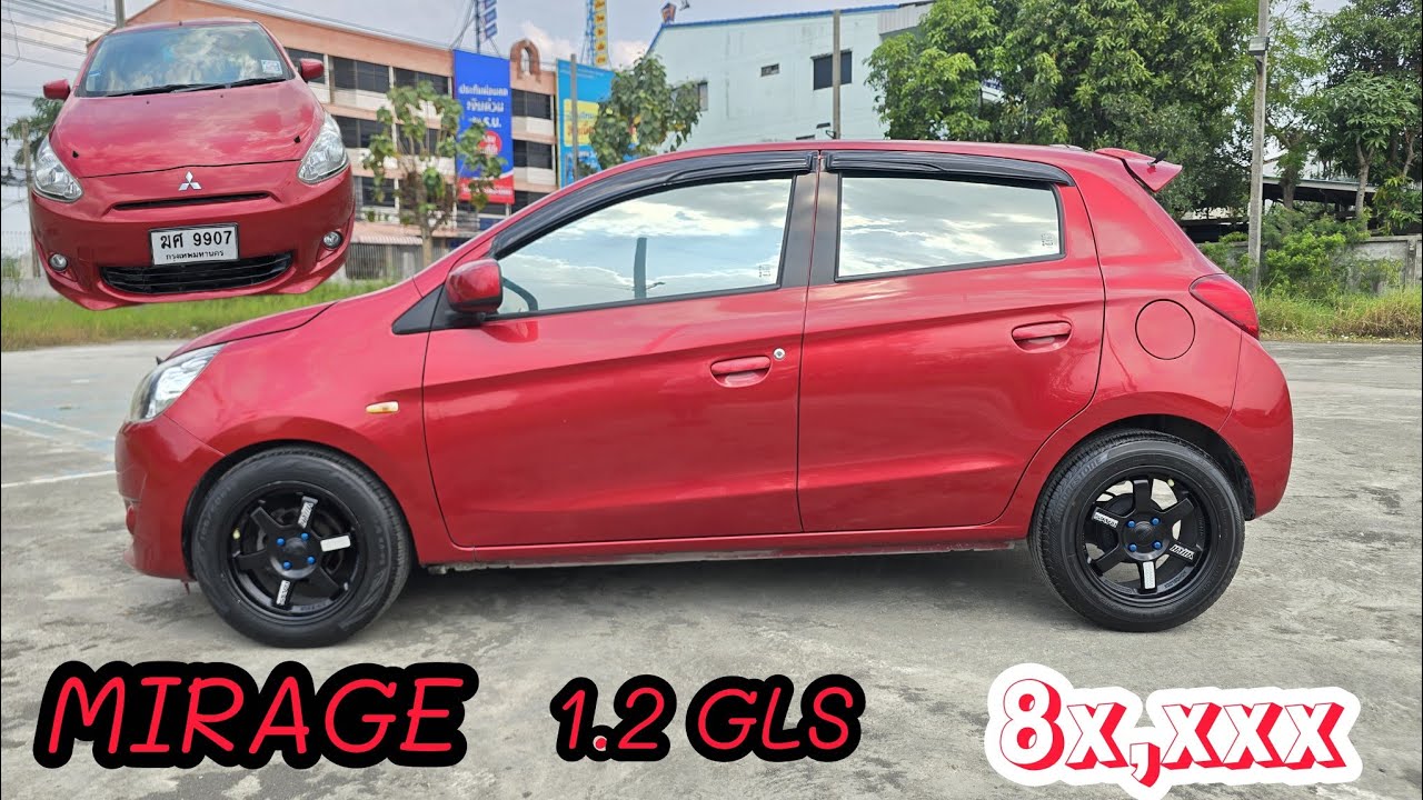 อีโคคาร์ 1.2 มิราจ ปุ่มสตาร์ท แอร์แบ็คคู่ ราคาเบาๆ 