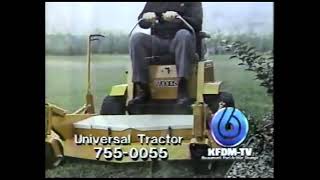Kfdm Cbs Universal Tractor Station Id 1986