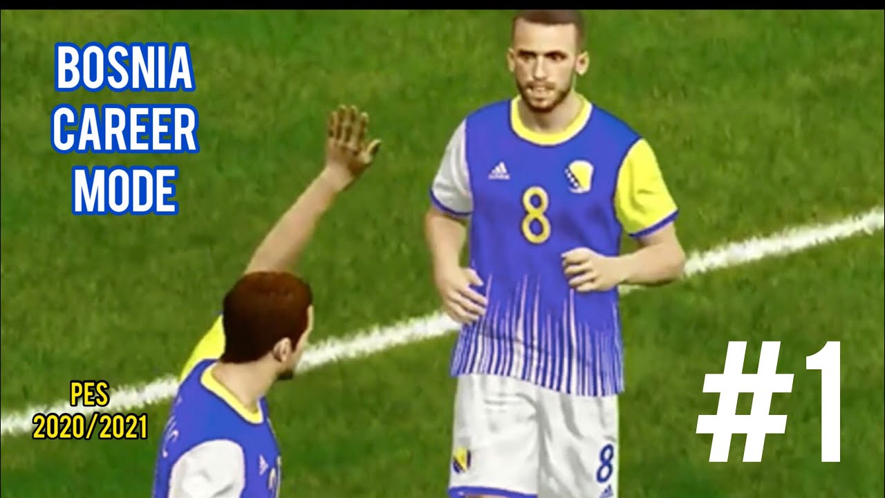 UEFA NATIONS LEAGUE! | Bosnia Career Mode PES 20/21 EP 1