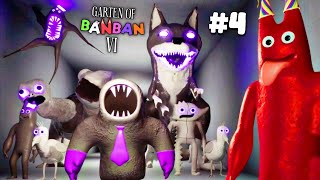 ВСЕ против МЕНЯ! ➲ БАНБАН 6 ФИНАЛ! #4 ► Garten of Banban 6 #gartenofbanban6