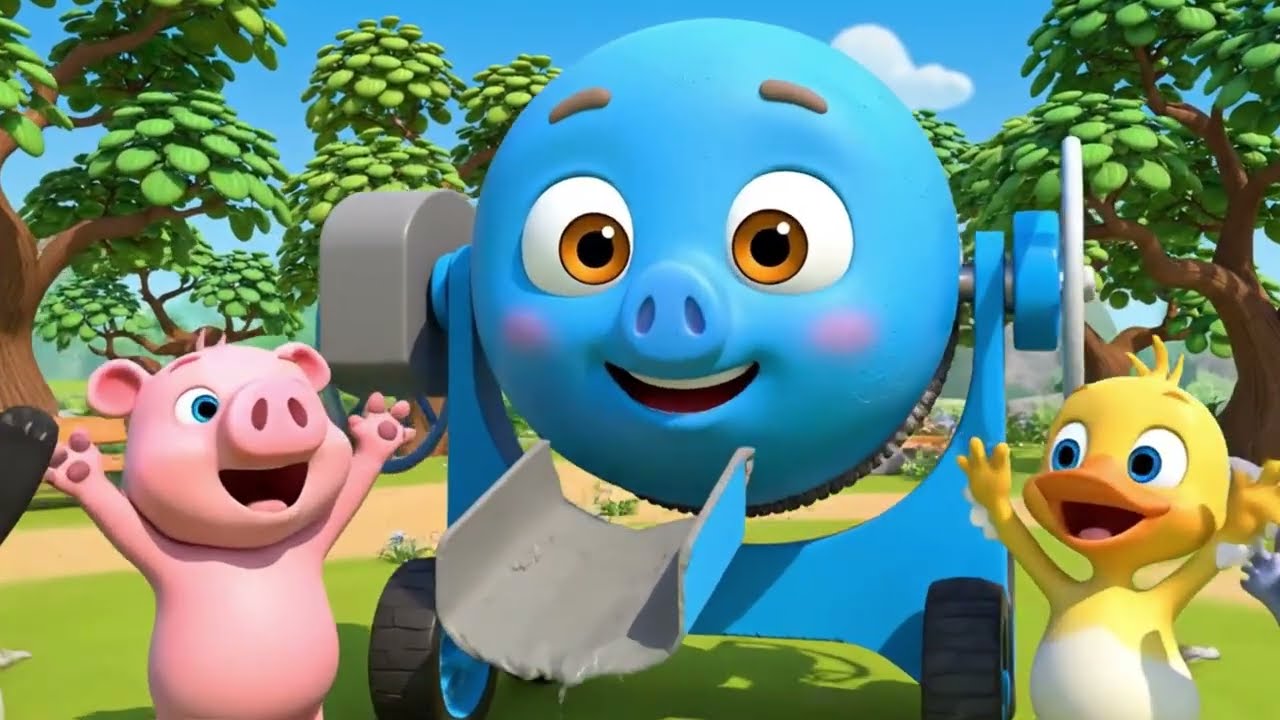 赤ちゃんの歌🚌 バスの車輪 ナーサリーライム キッズソング 🚌 Wheels on the Bus Nursery Rhymes Kids Songs #546