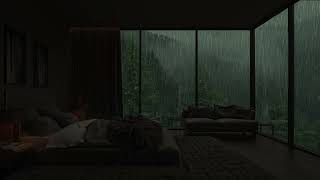 Noisy Sound of Heavy Rain and Thunder | Sound Reduces Stress and Fatigue