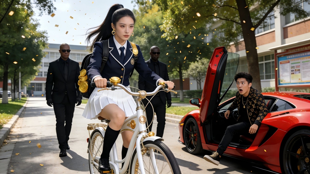 嚣张男挑衅，竟是我爸来撑腰！