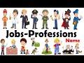 Jobs and Profession Names | Learn Occupations Name in English and Hindi With Pictures | English