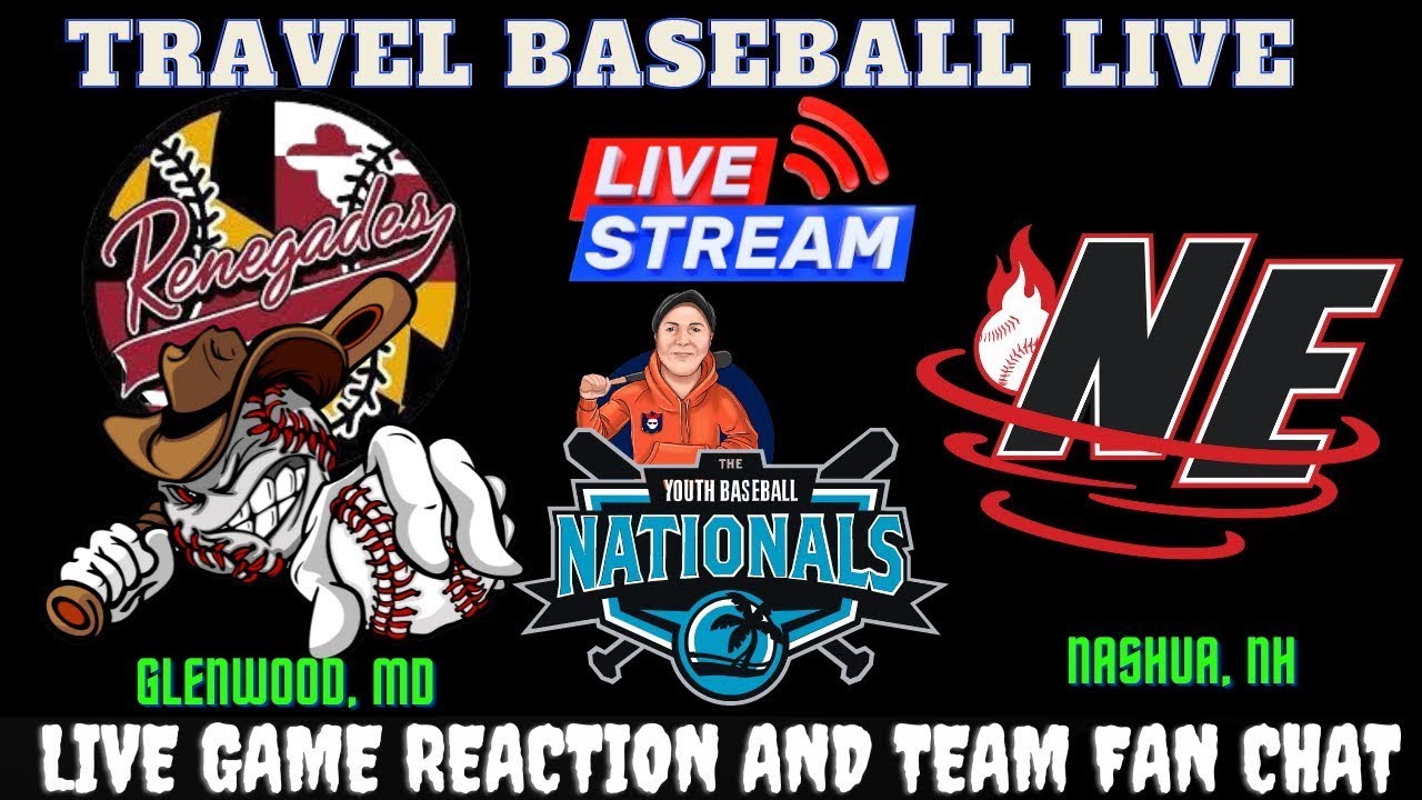 The Youth Baseball Nationals ~ Myrtle Beach 🔴⚾ LIVE WHC Renegades vs Noreasters Inferno