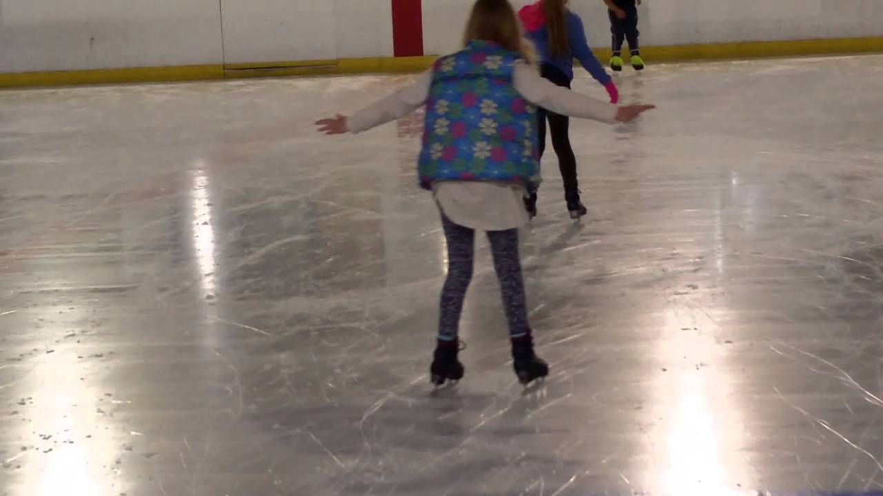 Megan skating lessons at blue ice solihull YouTube