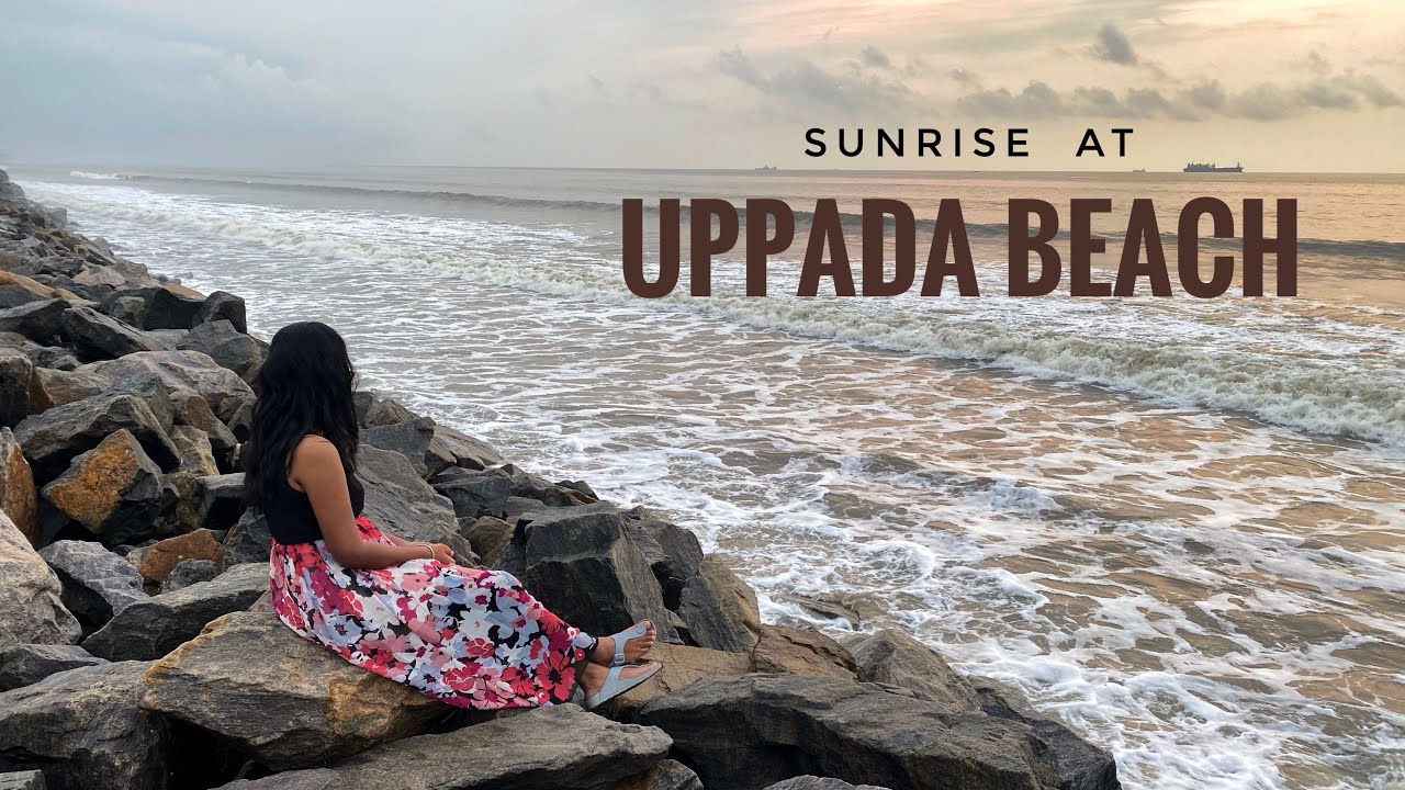 Sunrise at UPPADA BEACH 🌅 Beach Road of Kakinada YouTube