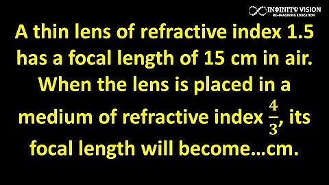 Lens maker formula         [JEE ADVANCED  1987]