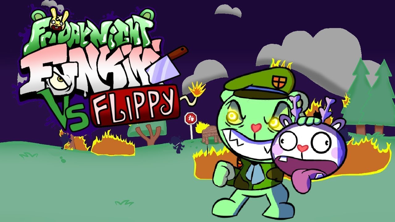 Flippy Mod Flippy Mod Full weekend + All Cutscenes (FNF) - YouTube